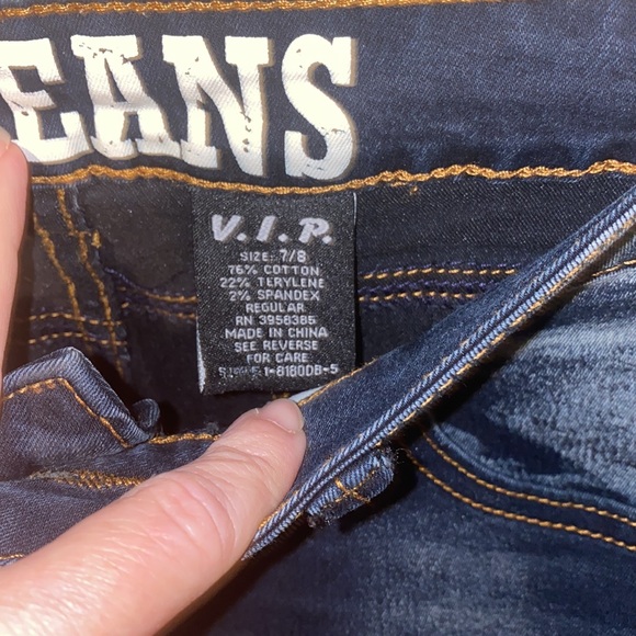 VIP JEANS size 7/8 - Picture 6 of 7